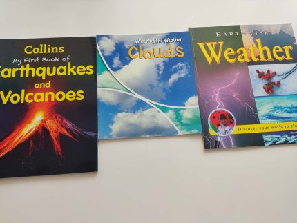 Set Earthquakes and Volcanoes & Clouds & Weather