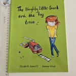 The Naughty Little Giant and the toy train