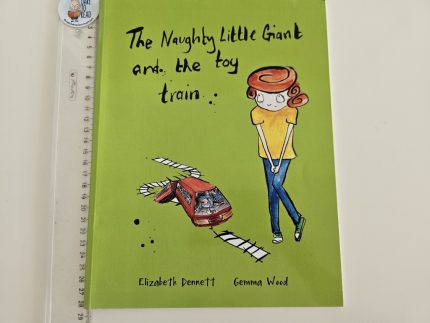 The Naughty Little Giant and the toy train