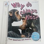 Why do chimps kiss?